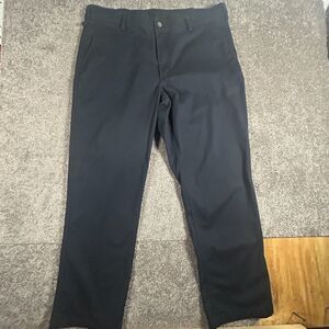 Duluth Trading 40 Grit Carpenter Pants Men's 40x32 Black Standard Fit Stretch